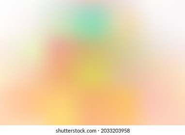 Light Green, Yellow vector blurred and colored background. Colorful illustration in blurry style with gradient. Template for any brand book.