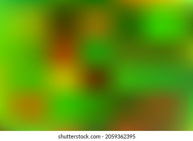 Light Green, Yellow vector blurred and colored background. Colorful illustration in abstract style with gradient. Brand new style for your business design.