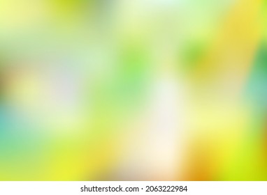 Light Green, Yellow vector blurred background. Modern abstract illustration with gradient. Blurred design for your web site.