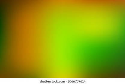 Light green, yellow vector blurred texture. Modern elegant blur illustration with gradient. Smart pattern for websites.