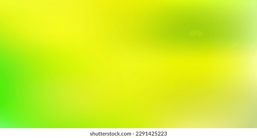Light green, yellow vector blurred texture. Blurred abstract gradient illustration in simple style. Landing pages design.