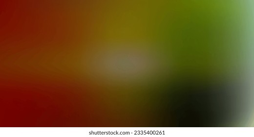 Hellgrünes, gelbes, unscharfes Vektormuster. Farbige abstrakte Illustration mit unscharfem Farbverlauf. Bildschirmhintergrund für Ihre Web-Apps.