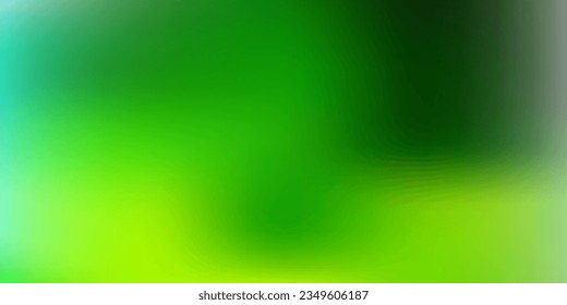 Light green, yellow vector blurred background. Colorful illustration with gradient in halftone style. Background for web designers.