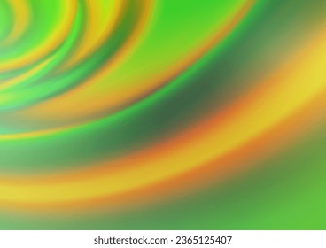 Light Green, Yellow vector blurred shine abstract pattern. Glitter abstract illustration with an elegant design. The elegant pattern for brand book.