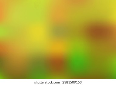 Light Green, Yellow vector blurred and colored template. Modern abstract illustration with gradient. Smart texture for your design.