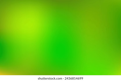 Light green, yellow vector blurred template. Blur colorful illustration in brand new style. Background for web designers.