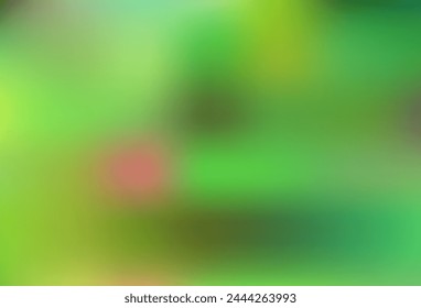 Light Green, Yellow vector blurred shine abstract pattern. Colorful illustration in blurry style with gradient. Template for any brand book.
