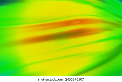 Light Green, Yellow vector blurred template. An elegant bright illustration with gradient. New design for your business.