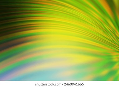 Light Green, Yellow vector blurred template. Colorful abstract illustration with gradient. Blurred design for your web site.