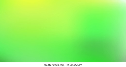Verde claro, fondo borroso de Vector amarillo. Abstractas ilustración colorida en estilo desenfoque con gradiente. Fondo de pantalla para sus App de Web.