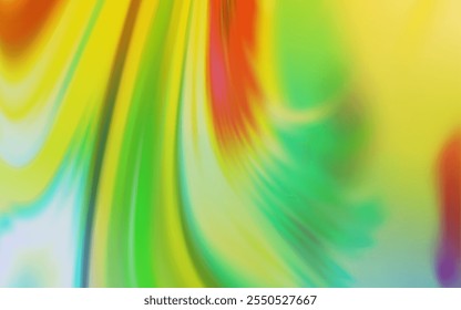 Light Green, Yellow vector blurred shine abstract template. Glitter abstract illustration with gradient design. Smart design for your work.