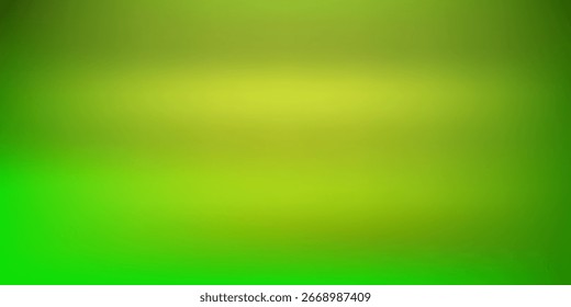 Verde claro, Vector amarillo borroso brillo textura abstracta. Una ilustración coloreada completamente nueva en estilo desenfocado. Diseño borroso para su Sitio web.