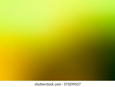 Light Green, yellow vector blurred shine illustration. Brand-new pattern for your business design. Colorful background in abstract style with gradient. 