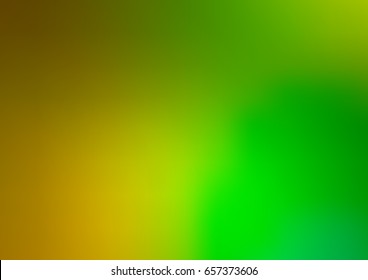 Light Green, Yellow vector blurred template. Modern geometrical abstract illustration with gradient. A new texture for your design.