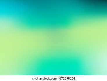 Light Green, Yellow vector blurred template. A vague abstract illustration with gradient. A completely new design for your business.