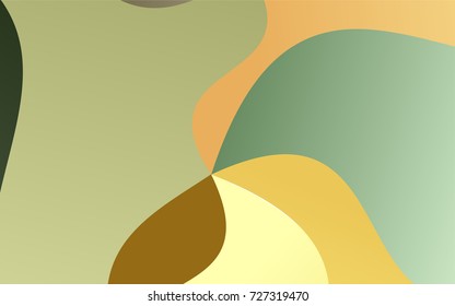 Light Green, Yellow vector blurred background. Creative illustration in halftone arched style with gradient. The textured pattern can be used for background.
