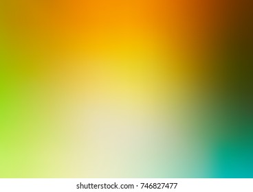 Light Green, Yellow vector blurred bright background. Brand-new colored illustration in blurry style with gradient. A completely new template for your business design.
