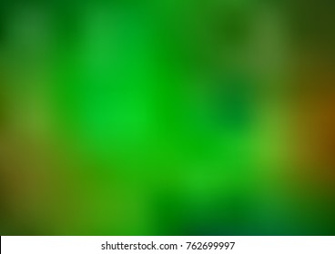Light Green, Yellow vector blurred and colored pattern. Modern geometrical abstract illustration with gradient. The template can be used as a background of a cell phone.