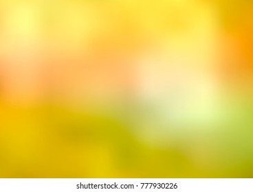 Light Green, Yellow vector blurred and colored template. Brand-new colored illustration in blurry style with gradient. The elegant pattern can be used as part of a brand book.