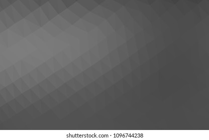 Light Green, Yellow vector blurry triangle background. Geometric illustration in Origami style with gradient.  The completely new template can be used for your brand book.