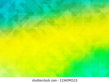 Light Green, Yellow vector blurry hexagon texture. Shining colored illustration in a Brand new style. The elegant pattern can be used as part of a brand book.