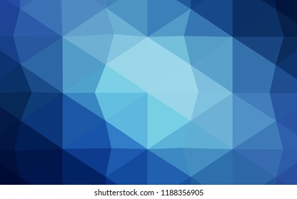 Light Green, Yellow vector blurry triangle texture. Glitter abstract illustration with an elegant design. Textured pattern can be used for background.