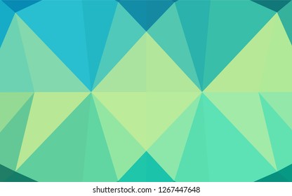 Light Green, Yellow vector blurry hexagon texture. Brand new colored illustration in blurry style with gradient. A completely new design for your business.