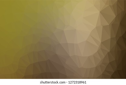 Light Green, Yellow vector blurry hexagon texture. Shining colored illustration in a Brand new style. Brand new style for your business design.