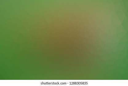 Light Green, Yellow vector blurry triangle template. A vague abstract illustration with gradient. Elegant pattern for a brand book.