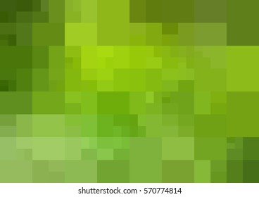 Light Green, Yellow vector blurry rectangle background design. Geometric background in Origami style with gradient. 