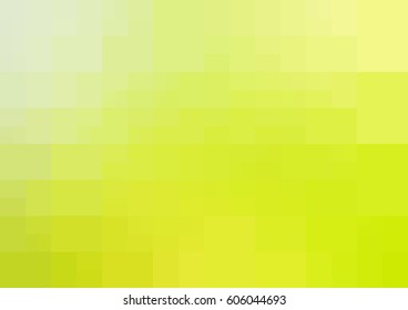Light Green, Yellow vector blurry rectangle background design. Geometric background in Origami style with gradient. 