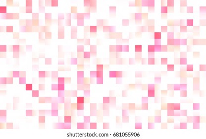 Light Green, Yellow vector blurry rectangular background. Geometric background in square style with gradient. The pattern can be used for brand-new background.