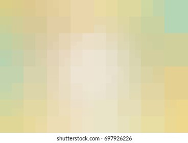 Light Green, Yellow vector blurry rectangle background design. Geometric background in Origami style with gradient. 