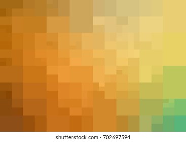 Light Green, Yellow vector blurry rectangle background design. Geometric background in Origami style with gradient. 