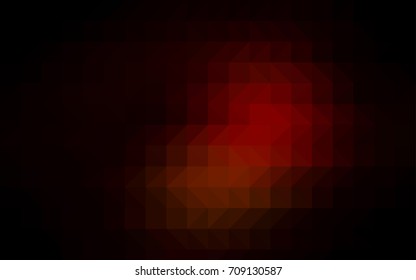 Light Green, Yellow vector blurry triangle template. A completely new color illustration in a vague style. Brand-new style for your business design.