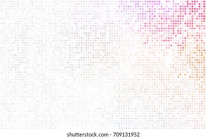 Light Green, Yellow vector blurry rectangular background. Geometric background in square style with gradient. The pattern can be used for brand-new background.