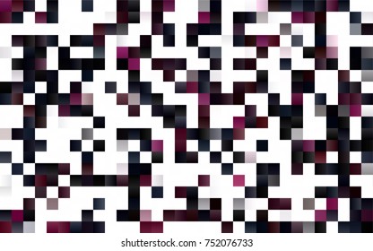 Light Green, Yellow vector blurry rectangular background. Geometric background in square style with gradient. The pattern can be used for brand-new background.