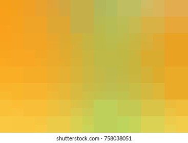 Light Green, Yellow vector blurry rectangle background design. Geometric background in Origami style with gradient. 