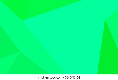 Light Green, Yellow vector blurry triangle pattern. Colorful abstract illustration with gradient. Brand-new style for your business design.