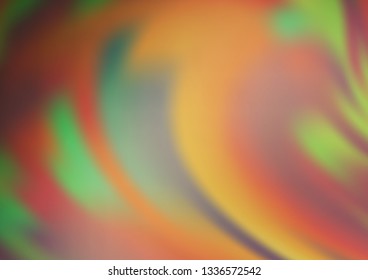 Light Green, Yellow vector bokeh and colorful pattern. Glitter abstract illustration with an elegant design. The template for backgrounds of cell phones.