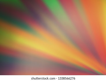 Light Green, Yellow vector bokeh template. Shining colorful illustration in a Brand new style. Brand new style for your business design.