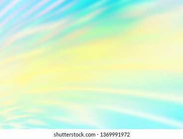 Light Green, Yellow vector bokeh and colorful pattern. Shining colorful illustration in a Brand new style. Brand new design for your business.