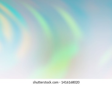 Light Green, Yellow vector bokeh and colorful pattern. Colorful illustration in blurry style with gradient. The template for backgrounds of cell phones.