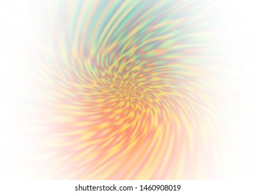 Light Green, Yellow vector bokeh pattern. Modern geometrical abstract illustration with gradient. The elegant pattern for brand book.