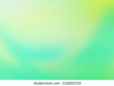 Light Green, Yellow vector bokeh pattern. Colorful illustration in abstract style with gradient. Brand new design for your business.