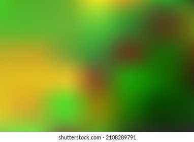 Light Green, Yellow vector bokeh template. Colorful illustration in blurry style with gradient. Best blurred design for your business.