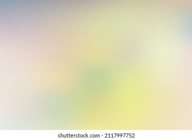 Light Green, Yellow vector bokeh pattern. Colorful illustration in blurry style with gradient. Sample for your creative designs.