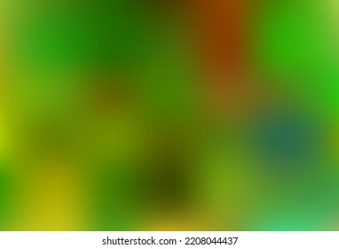 Light Green, Yellow vector bokeh and colorful pattern. An elegant bright illustration with gradient. Brand new template for your design.