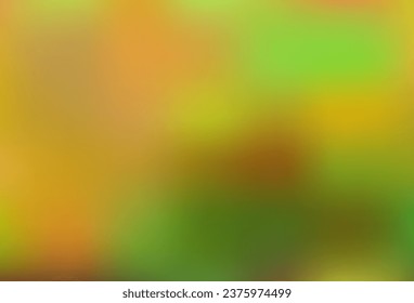 Light Green, Yellow vector bokeh template. Creative illustration in halftone style with gradient. Brand new template for your design.
