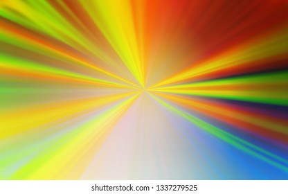 Light Green, Yellow vector colorful abstract background. Glitter abstract illustration with gradient design. Background for designs.
